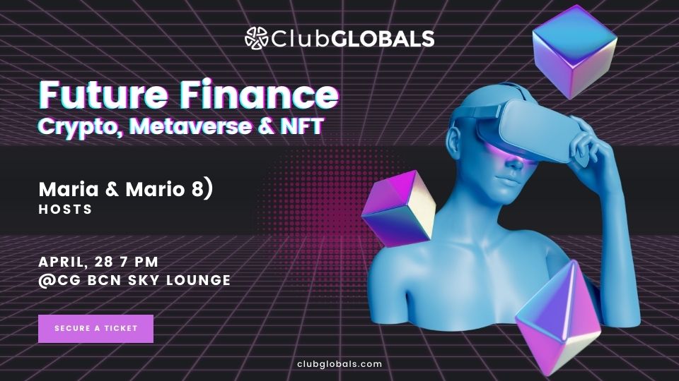 Future Finance Crypto, Metaverse & NFT - Club GLOBALS Banner