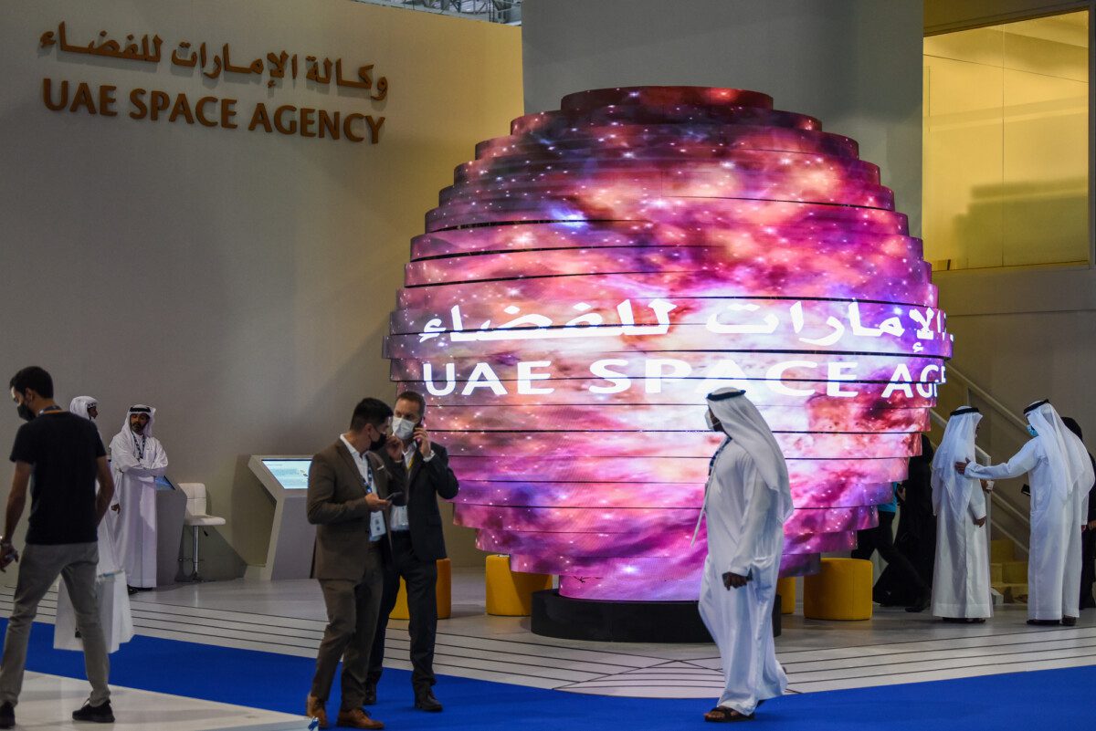 UAE Space Agency at Dubai Airshow 2021 (Copyright: Dubai Airshow)