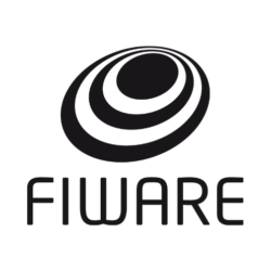 FIWARE logo representing open-source solutions for smart city innovation and sustainable urban development.