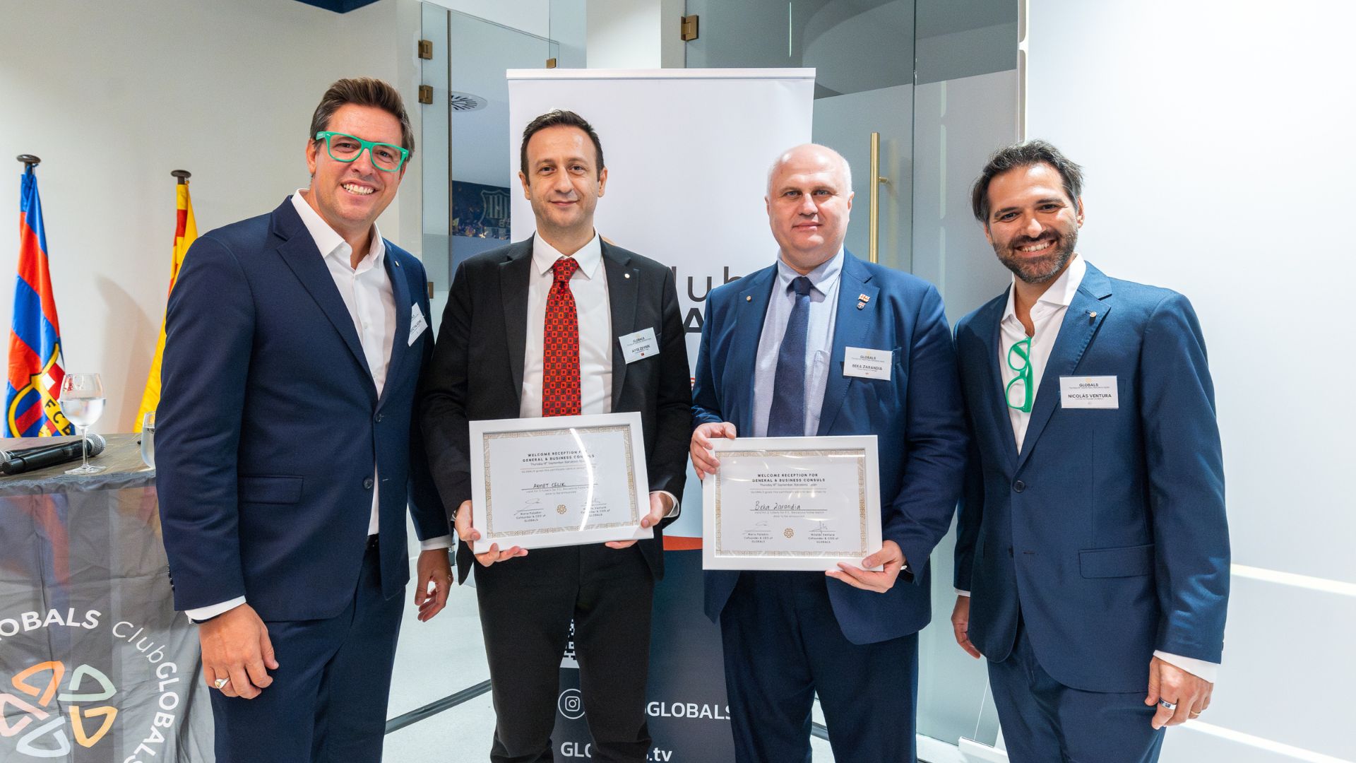 Winners of the double tickets draw