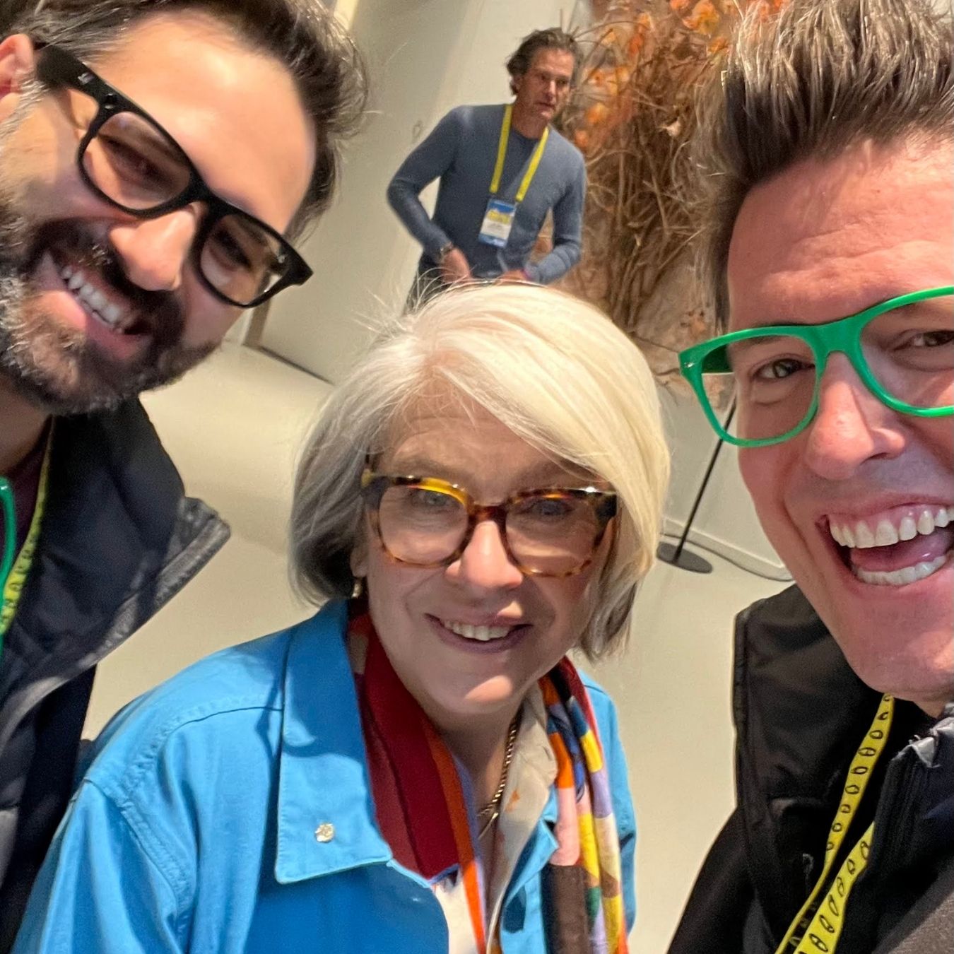 Mario & Nico w/ honorary member Steffi Czerny Mario & Nico w/ honorary member Steffi Czerny